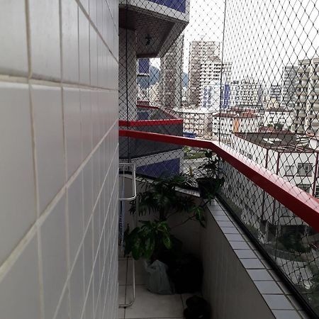 Apartamento Aconchegante Na Praia Guilhermina Praia Grande Dış mekan fotoğraf